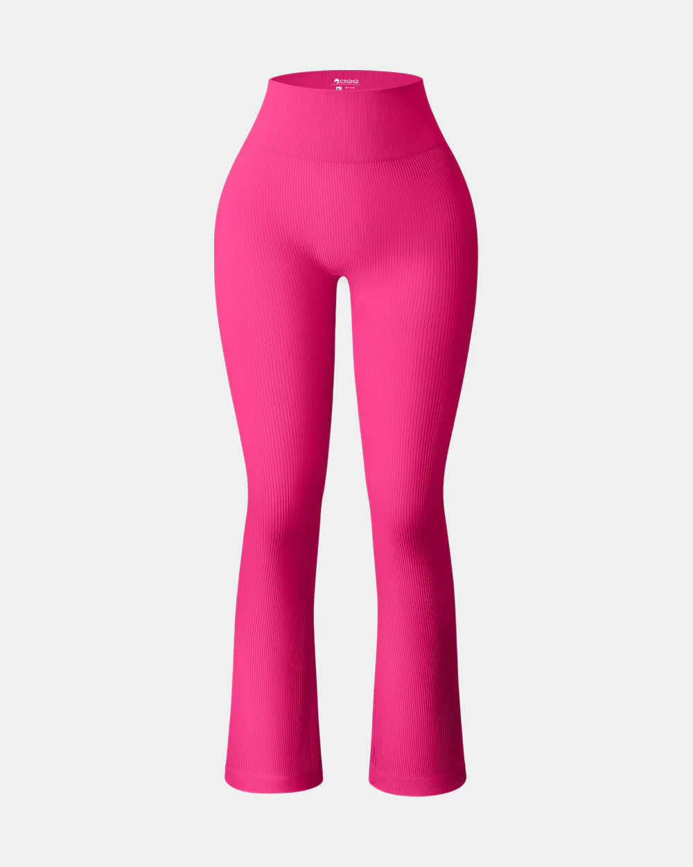 PANTALONES DE ENTRENAMIENTO TALLE ALTO CON CONTROL DE ABDOMEN Y BOTA CAMPANA