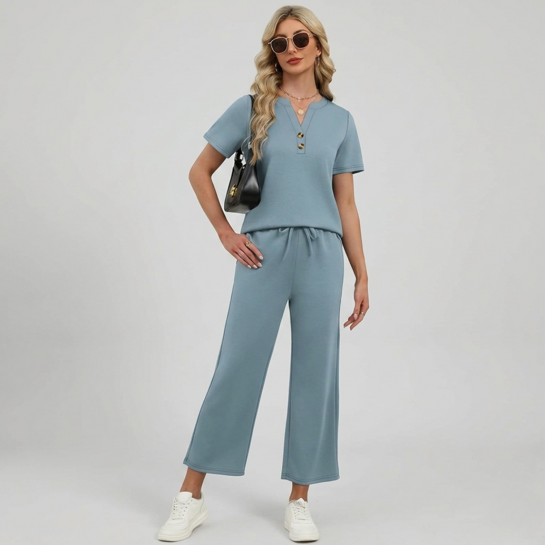 CONJUNTO DE 2 PIEZAS CASUAL PERFECTO PARA TODA OCASIÓN
