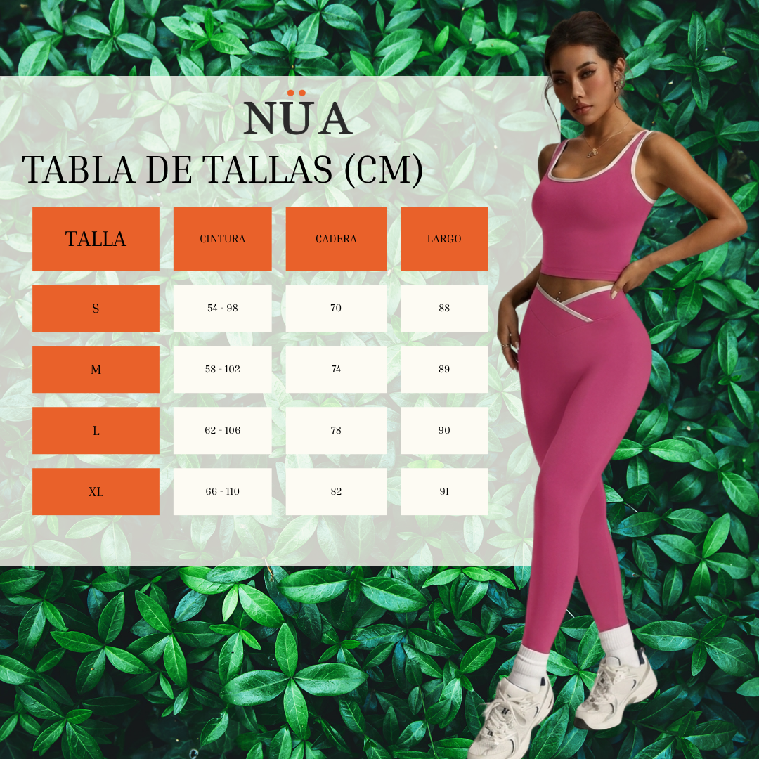 CONJUNTO DEPORTIVO DE 2 PIEZAS SIN COSTURAS PARA HACER EJERCICIO