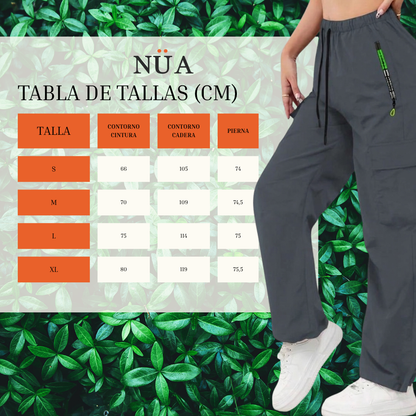 PANTALONES CARGO LIGEROS DE CORTE AMPLIO Y CASUAL