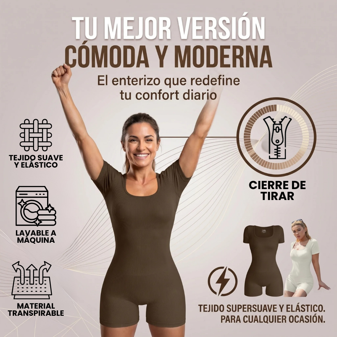 MONOS DEPORTIVOS CON ESCOTE CUADRADO Y BODYSCULPTURE