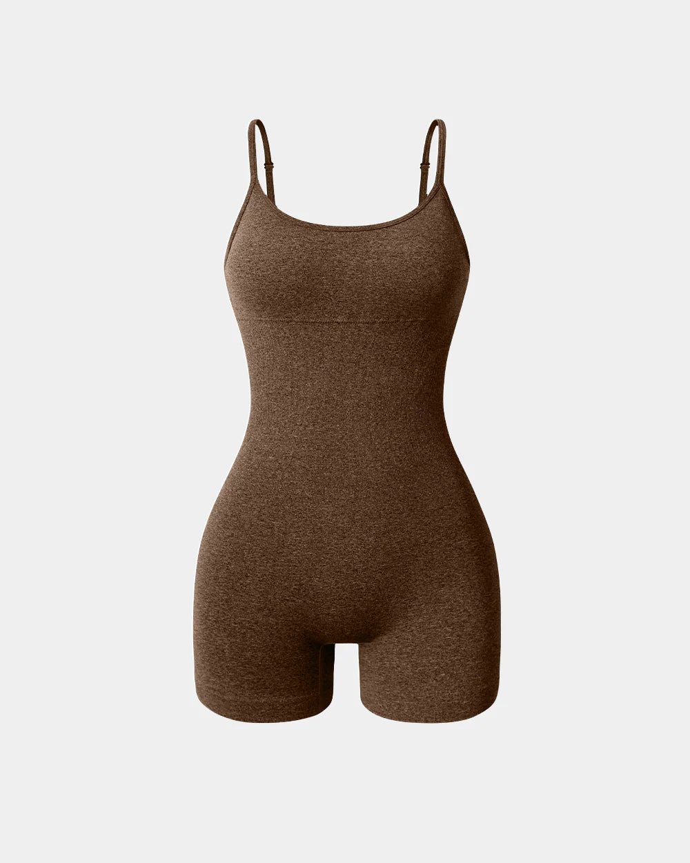 ENTERIZO CON SUJETADOR ACOLCHADO, TIRANTES FINOS Y CONTROL DE ABDOMEN